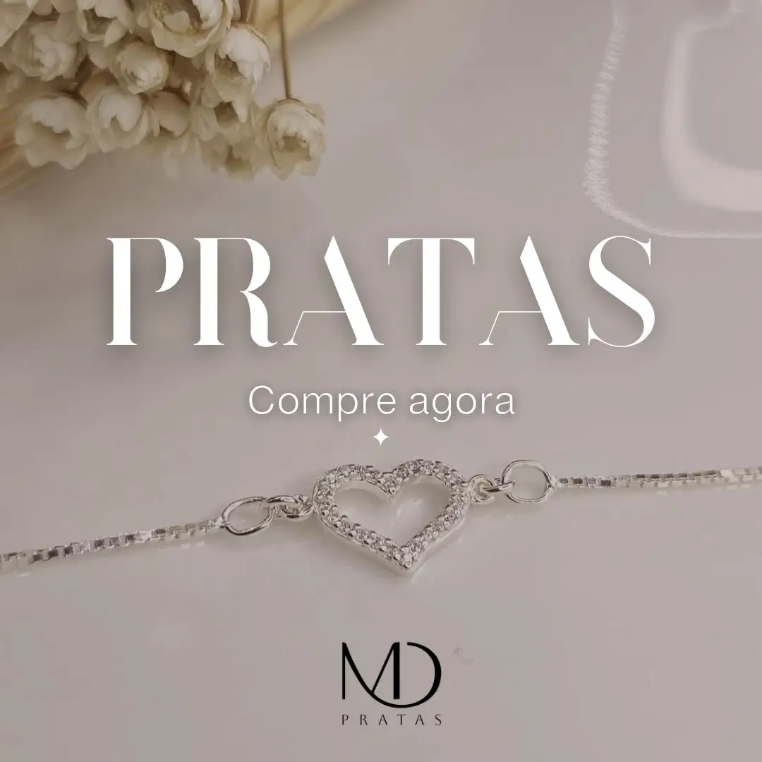 Post para instagram pratas minimalista branco